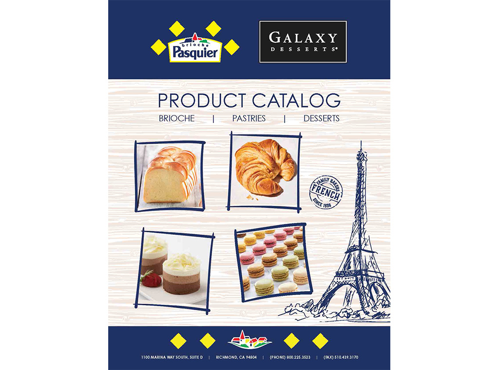 Download and view the Galaxy Desserts | Brioche Pasquier Foodservice catalog