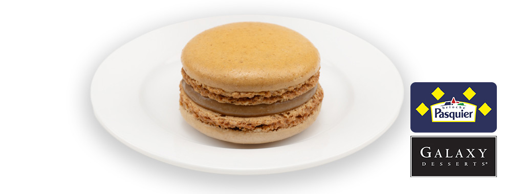 Butterscotch Molten Lava Macarons